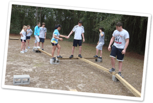 Low Rope Challenge Course